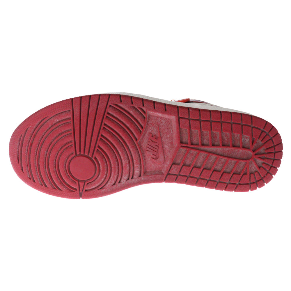 NIKE(ナイキ) AIR JORDAN 1 RETRO HIGH OG BRED TOE エアジョーダン1 ブレッドトゥ ハイカットスニーカー レッド/ブラック US10/28cm 555088-610