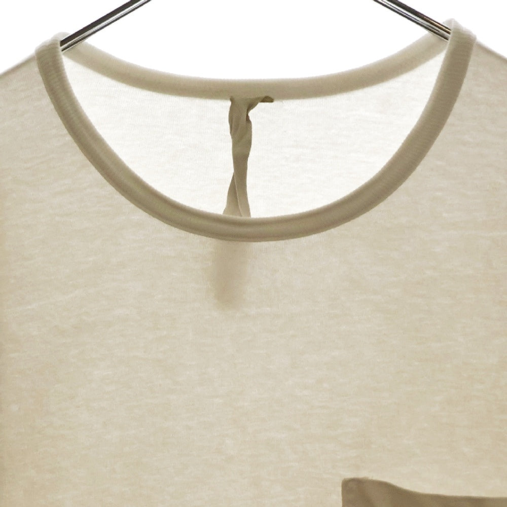 CHROME HEARTS(クロムハーツ) Y NOT L/S Tee ワイノット ロゴ刺繍 ロングスリーブTシャツ 長袖カットソー ホワイト
