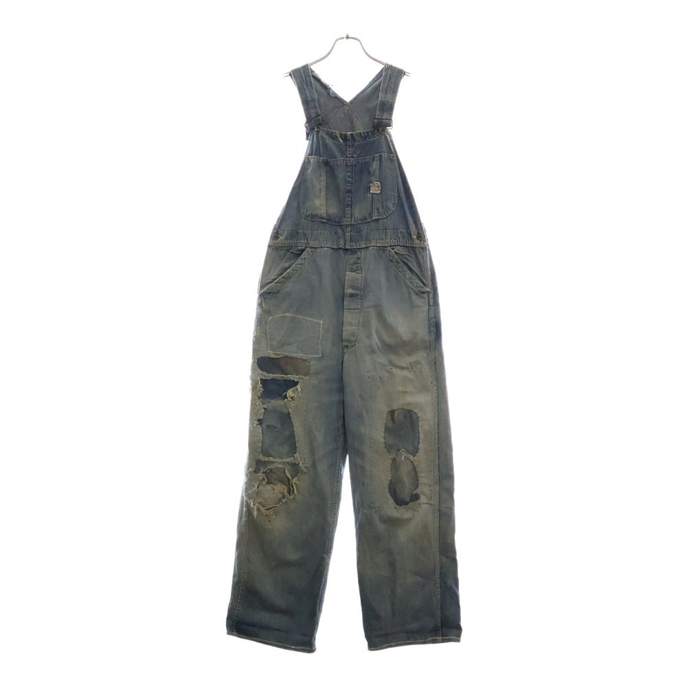 VINTAGE(ヴィンテージ) 40s PENNEY'S PAYDAY ペニーズ ペイデイ デニム オーバーオール インディゴブルー