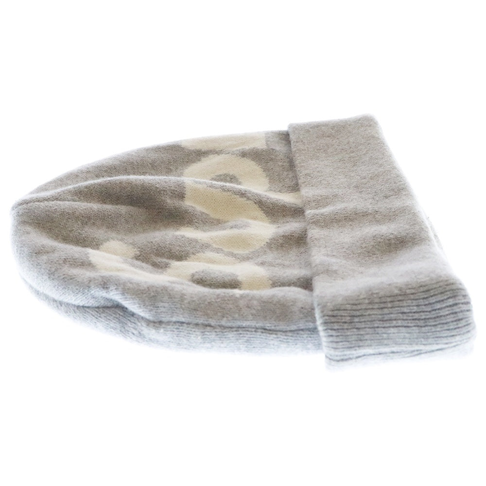 SUPREME(シュプリーム) Big Logo Beanie ビッグロゴ ビーニー ニット 帽子 グレー