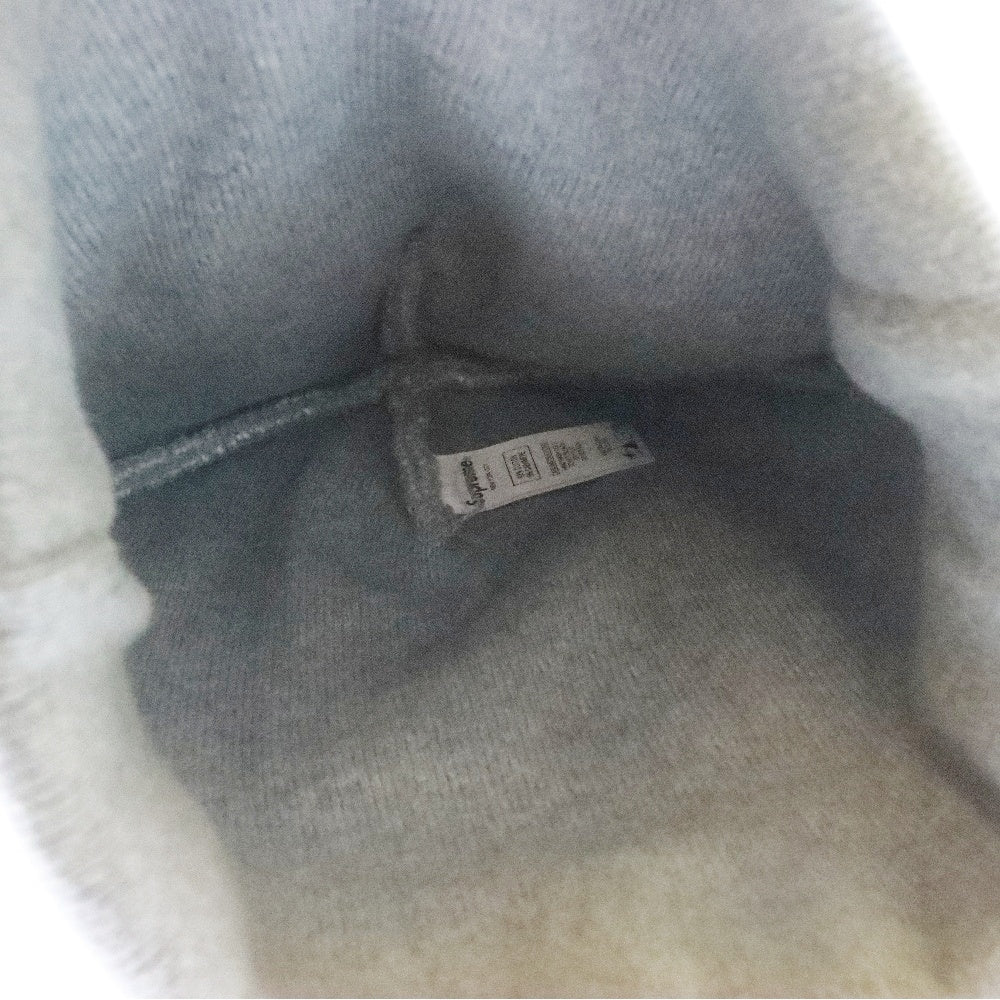 SUPREME(シュプリーム) Big Logo Beanie ビッグロゴ ビーニー ニット 帽子 グレー