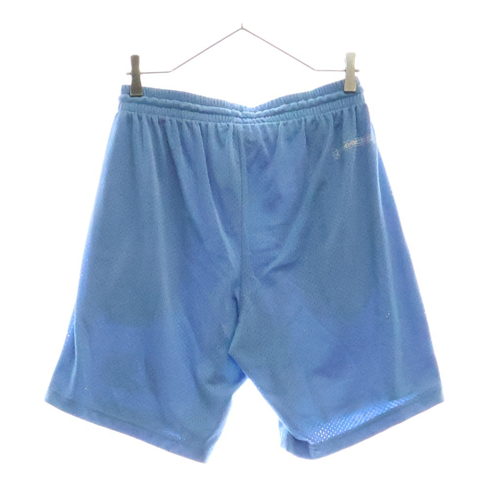 CHROME HEARTS(クロムハーツ) MESH VARSITY SHORTS CHプリント メッシュハーフパンツ ショートパンツ ブルー
