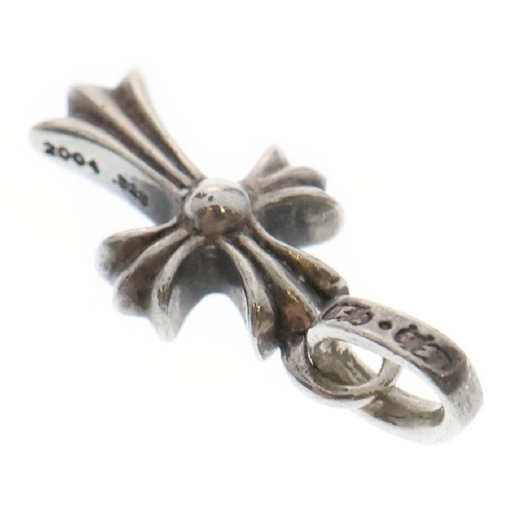 CHROME HEARTS(クロムハーツ) CRS BBYFAT P DMND ベイビーファットクロス PAVEダイヤ ペンダントトップ シルバー BCA234