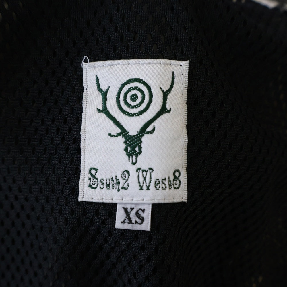 SOUTH2 WEST8(サウス2ウエスト8) Trainer Pant ロゴ刺繍 サイドライン トラックパンツ KP891 ホワイト