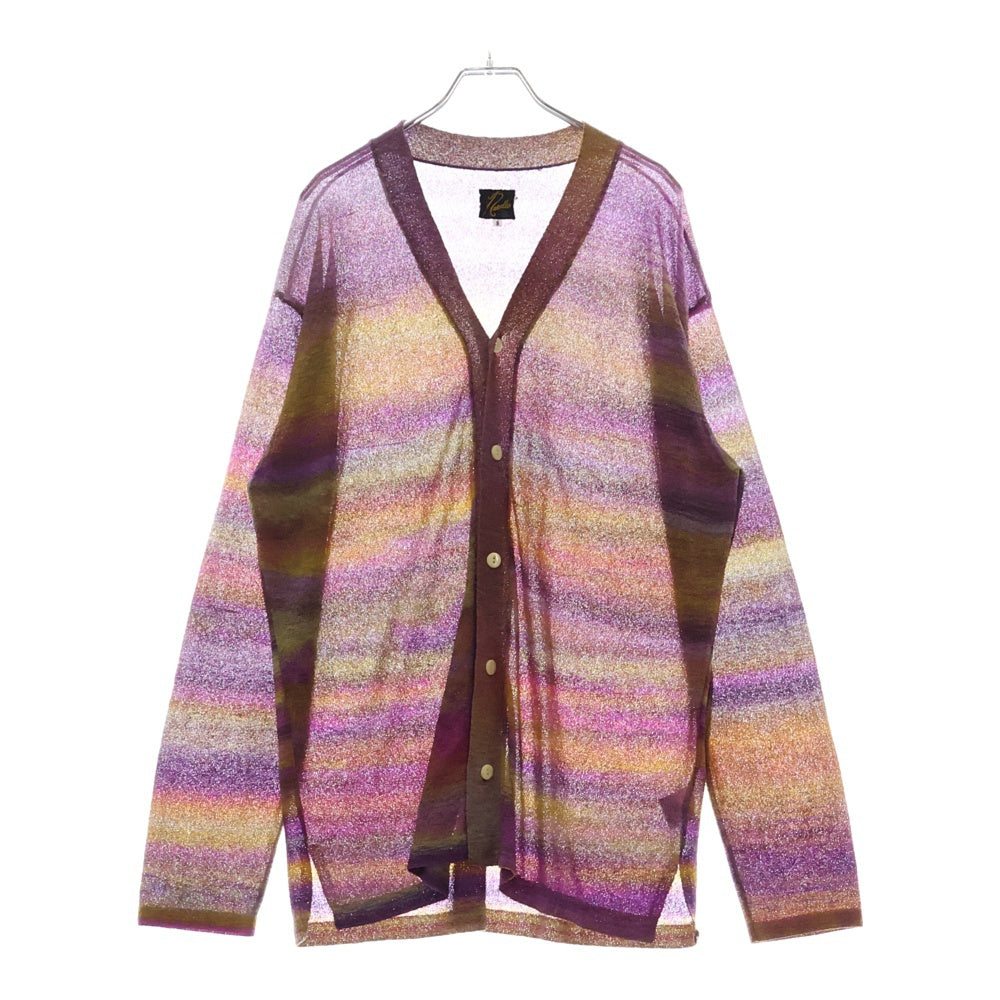 Needles(ニードルス) V Neck Cardigan タイダイ Vネックカーディガン CH256 パープル