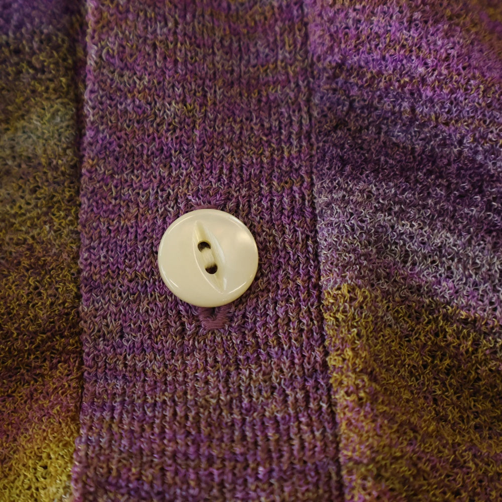 Needles(ニードルス) V Neck Cardigan タイダイ Vネックカーディガン CH256 パープル
