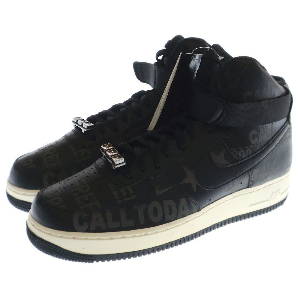 NIKE(ナイキ) Air Force 1 High Toll Free エアフォース1 ハイカットスニーカー トールブラック CU1414-001 US11/29cm