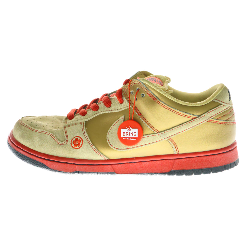 NIKE SB(ナイキエスビー) DUNK LOW MONEY CAT ダンクロー マネー キャット ローカットスニーカー 304292-771 ゴールド
