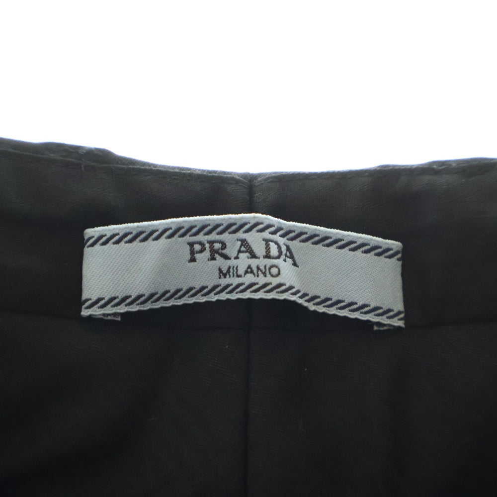 PRADA(プラダ) スラックスパンツ ブラック DNA528 S111 1DAT レディース