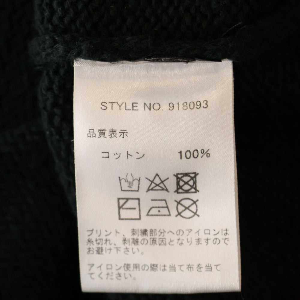 RAF SIMONS(ラフシモンズ) 21SS ARCHIVE REDUX アーカイブオーバーサイズパッチワークニットセーター 918093 ブラック