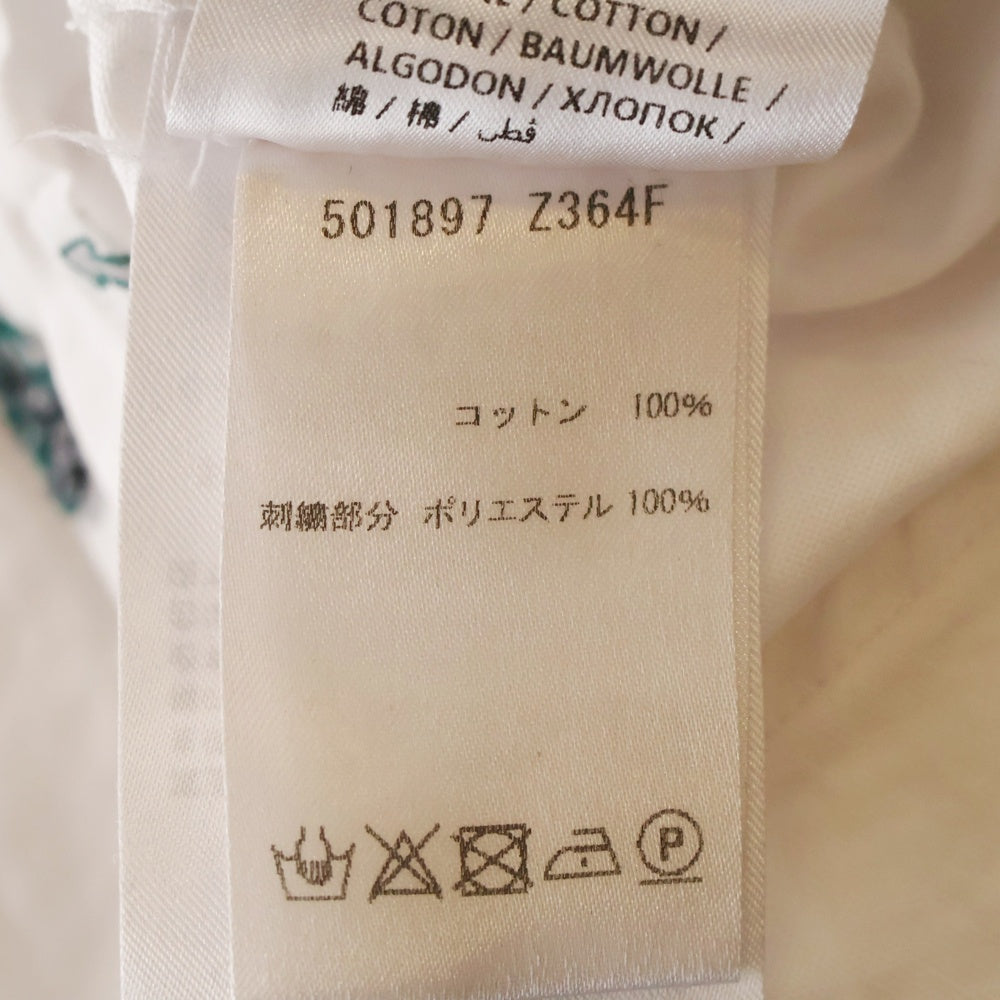 GUCCI(グッチ) 20SS シンボルズオックスフォードデューク 長袖シャツ 501897 Z364F ホワイト