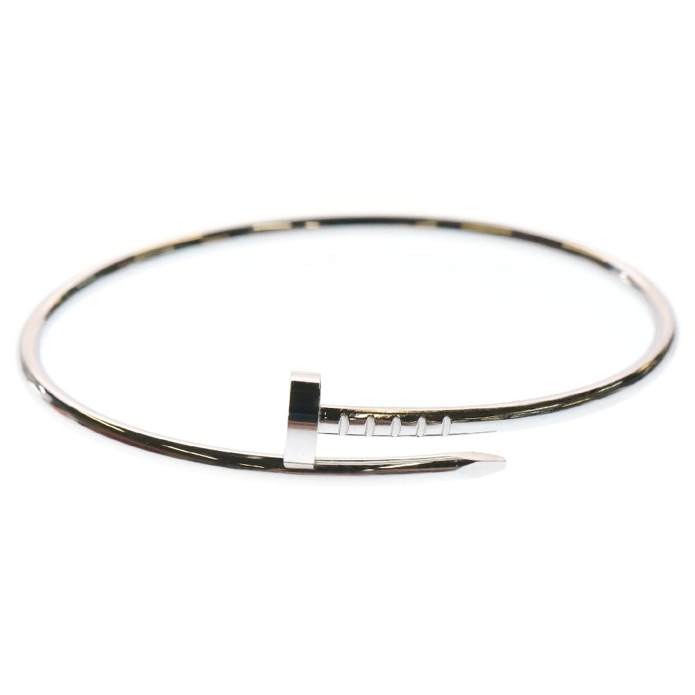 Cartier(カルティエ) JUSTE UN CLOU BRACELET SM ジュストアンクル K18WG ブレスレット ホワイトゴールド