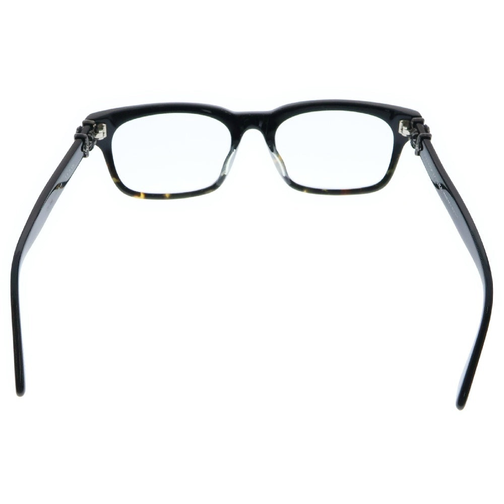 CHROME HEARTS(クロムハーツ) VAGILANTE CHプラステンプル サングラス アイウェア 眼鏡 ブラック/シルバー 度入り