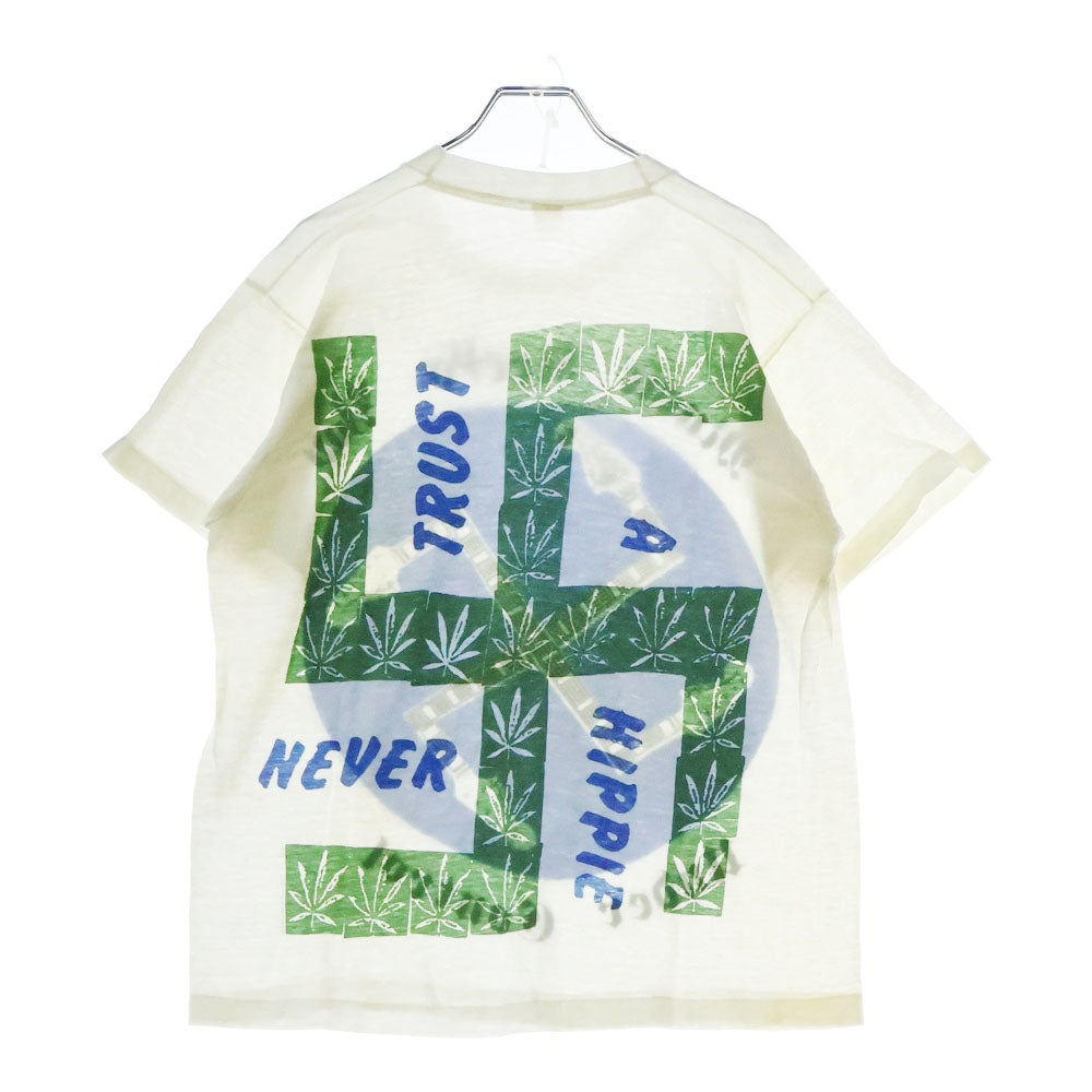 VINTAGE(ヴィンテージ) セディショナリーズ フロントプリント クルーネック半袖 Tシャツ ホワイト