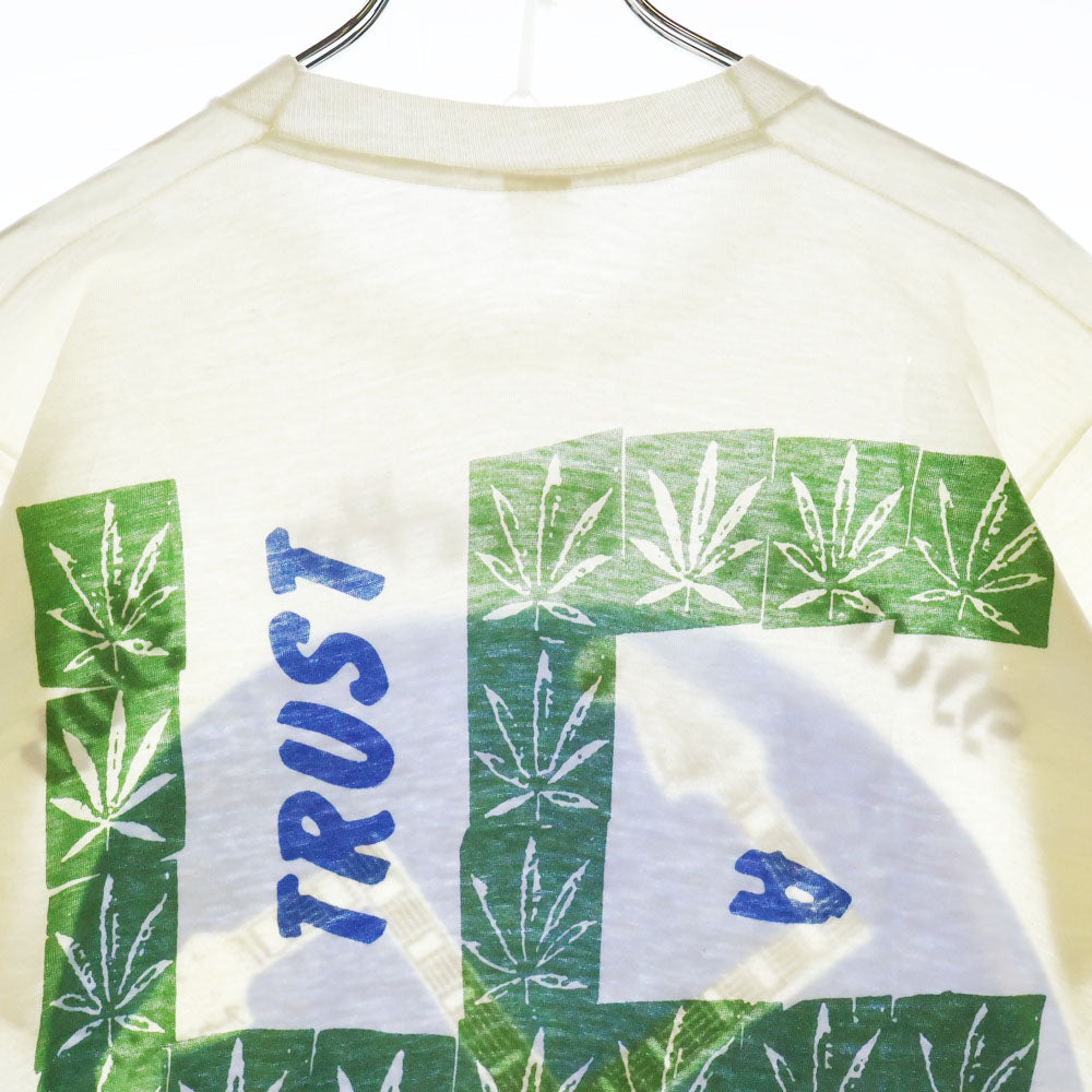 VINTAGE(ヴィンテージ) セディショナリーズ フロントプリント クルーネック半袖 Tシャツ ホワイト