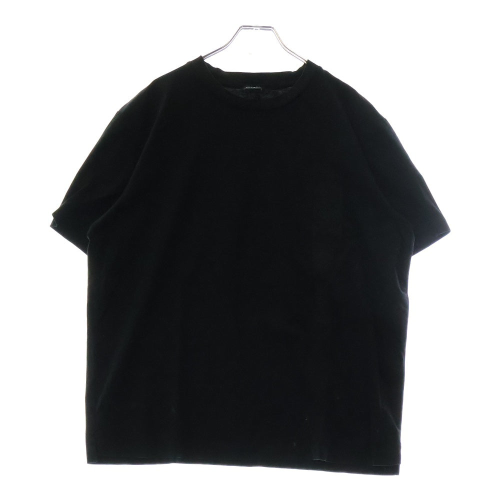 DIESEL(ディーゼル) ポケット ロゴ刺繍 クルーネック Tシャツ 半袖カットソー 00S4F8-T-JUST-POCKET J1-0QANW ブラック