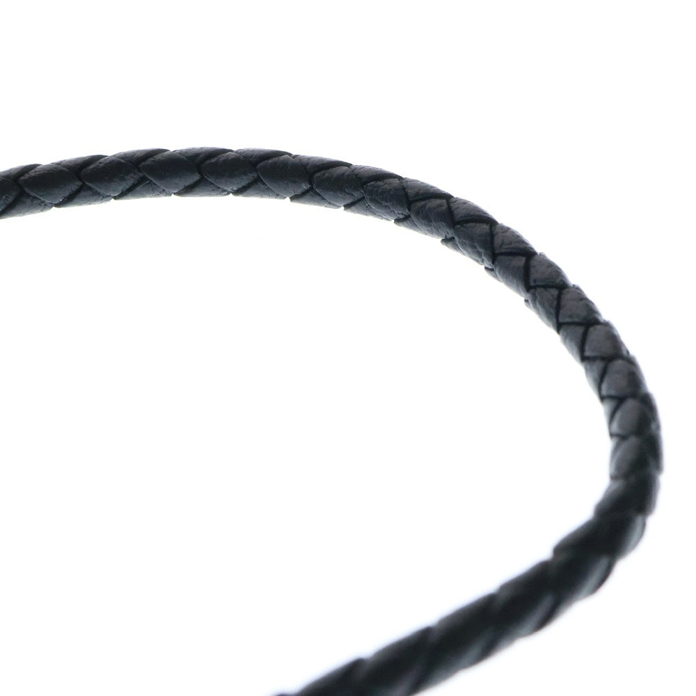 CHROME HEARTS(クロムハーツ) BOLOTIE OVALTINY タイニークラシックオーバルクロス ループタイ シルバー/ブラック BCA209