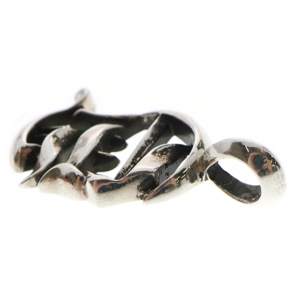CHROME HEARTS(クロムハーツ) CH バーティカルロゴ チャーム ネックレストップ シルバー
