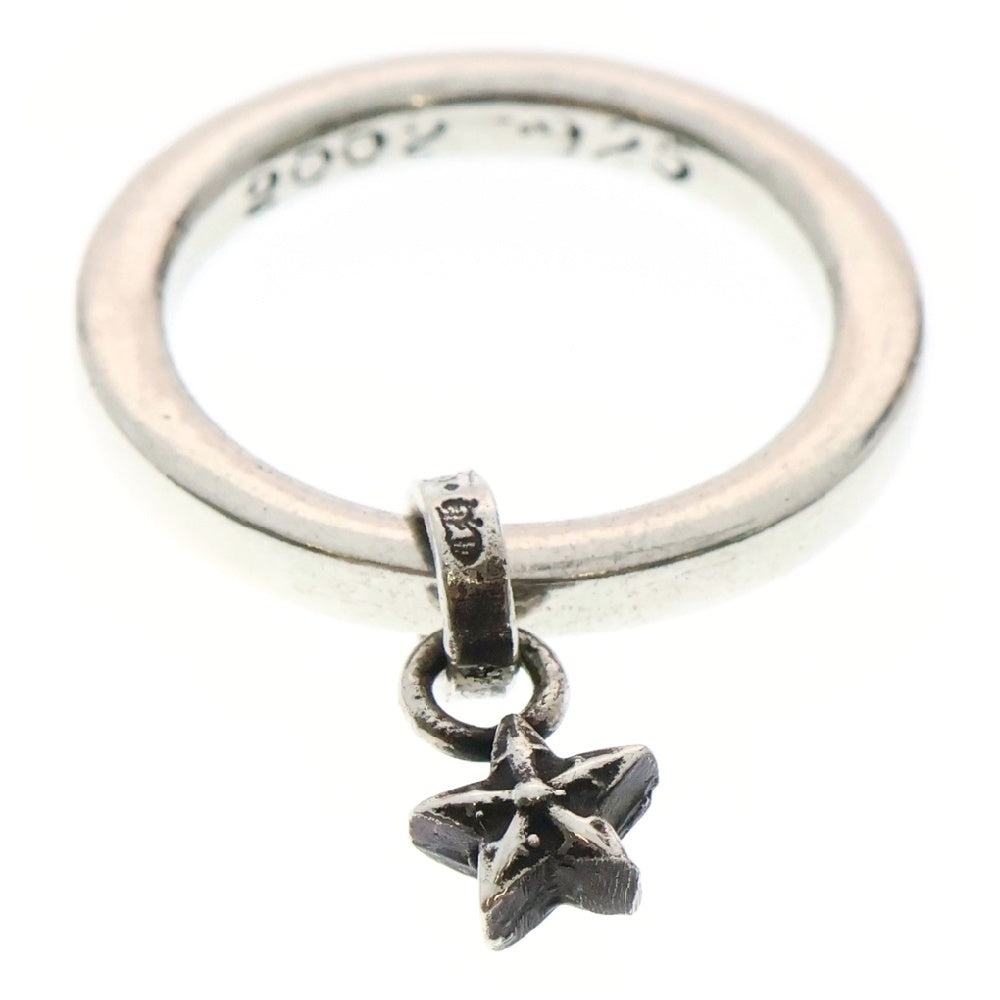 CHROME HEARTS(クロムハーツ) NTFL W NTFL wスターモチーフ シルバーリング シルバー 12号