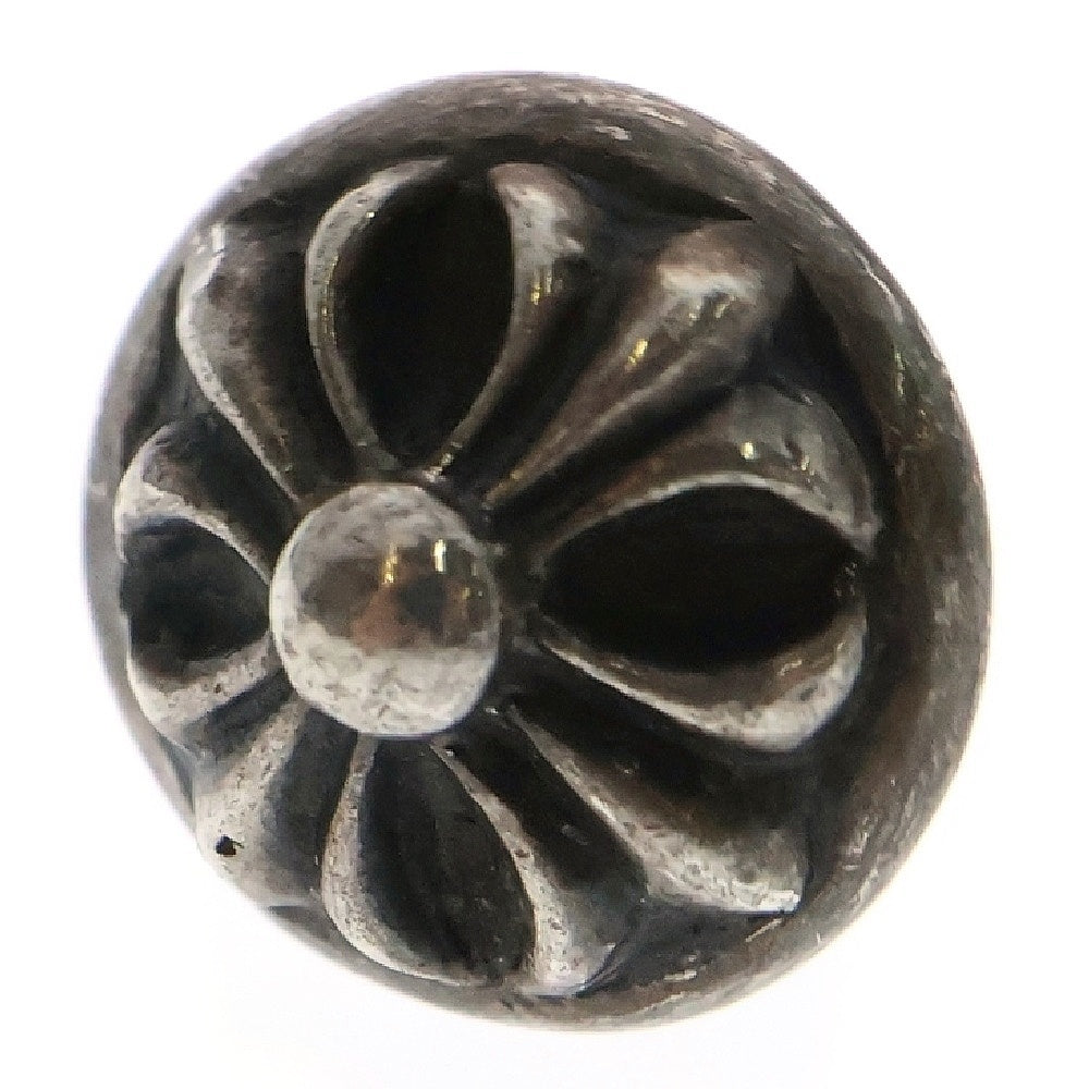 CHROME HEARTS(クロムハーツ) STUD CRSBLL クロスボールスタッドピアス シルバー BCA110
