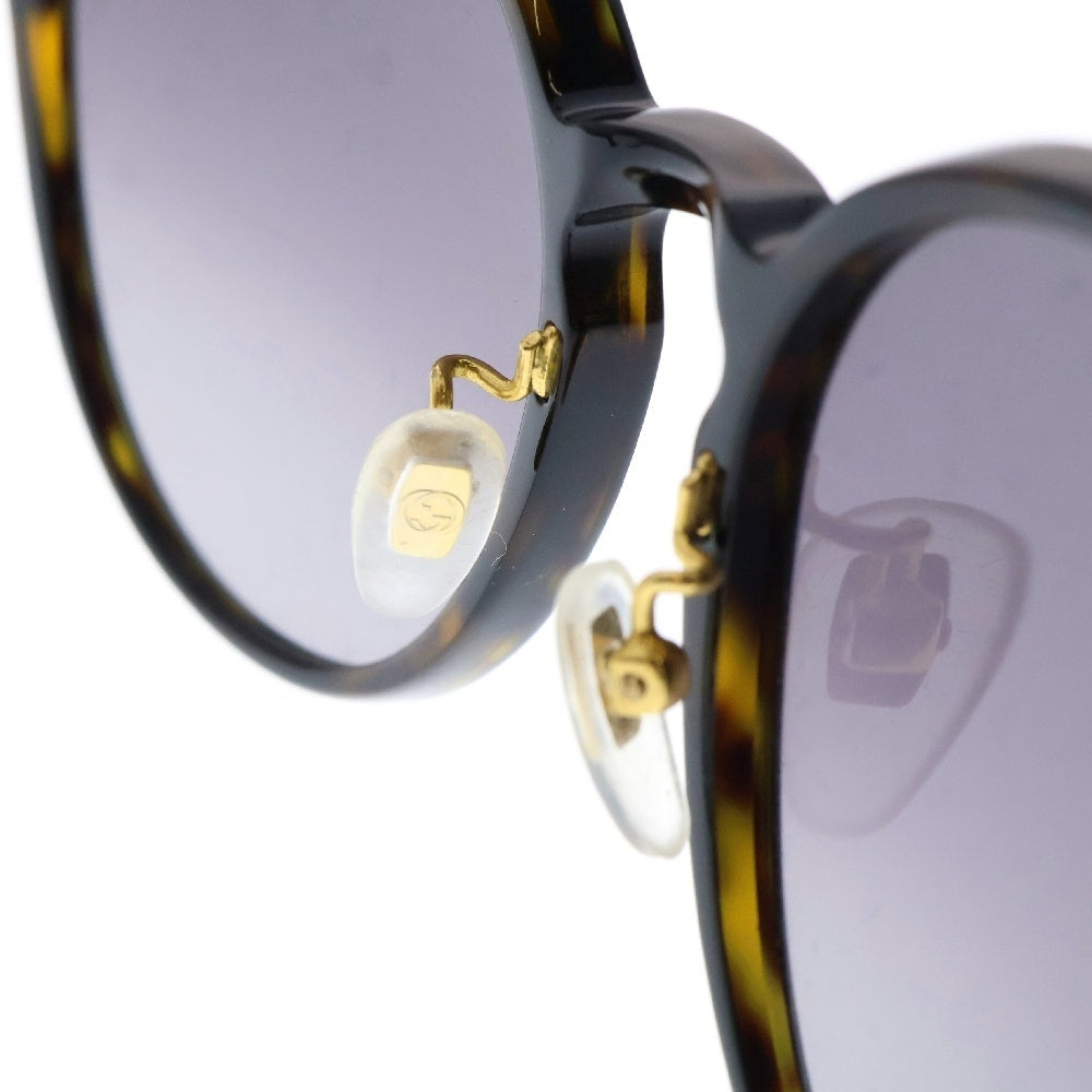 GUCCI(グッチ) インターロッキングG サングラス アイウェア G0204SK ゴールド/ブラック