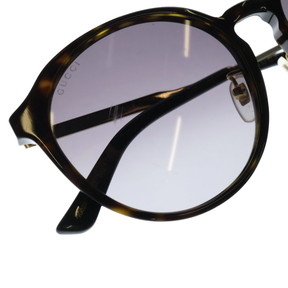 GUCCI(グッチ) インターロッキングG サングラス アイウェア G0204SK ゴールド/ブラック