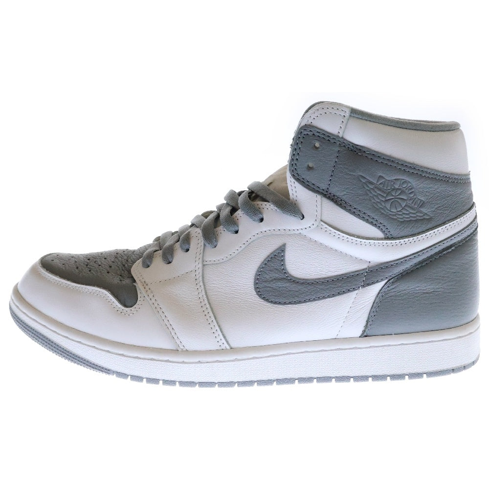 NIKE(ナイキ) AIR JORDAN 1 RETRO HIGH OG WHITE CEMENT 555088-037 エアジョーダン1 ホワイトセメント ハイカットスニーカー ホワイト/グレー US13/31cm