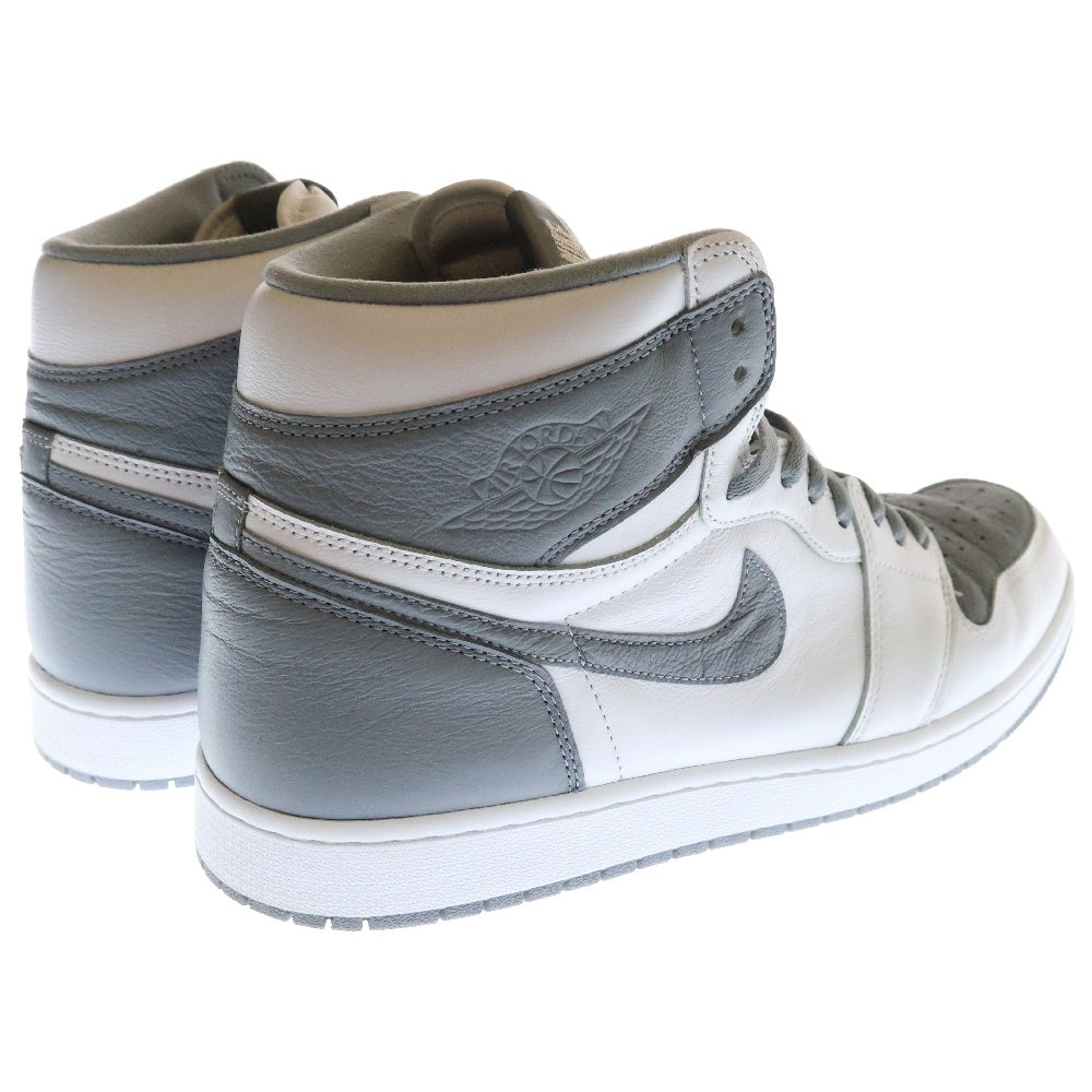 NIKE(ナイキ) AIR JORDAN 1 RETRO HIGH OG WHITE CEMENT 555088-037 エアジョーダン1 ホワイトセメント ハイカットスニーカー ホワイト/グレー US13/31cm