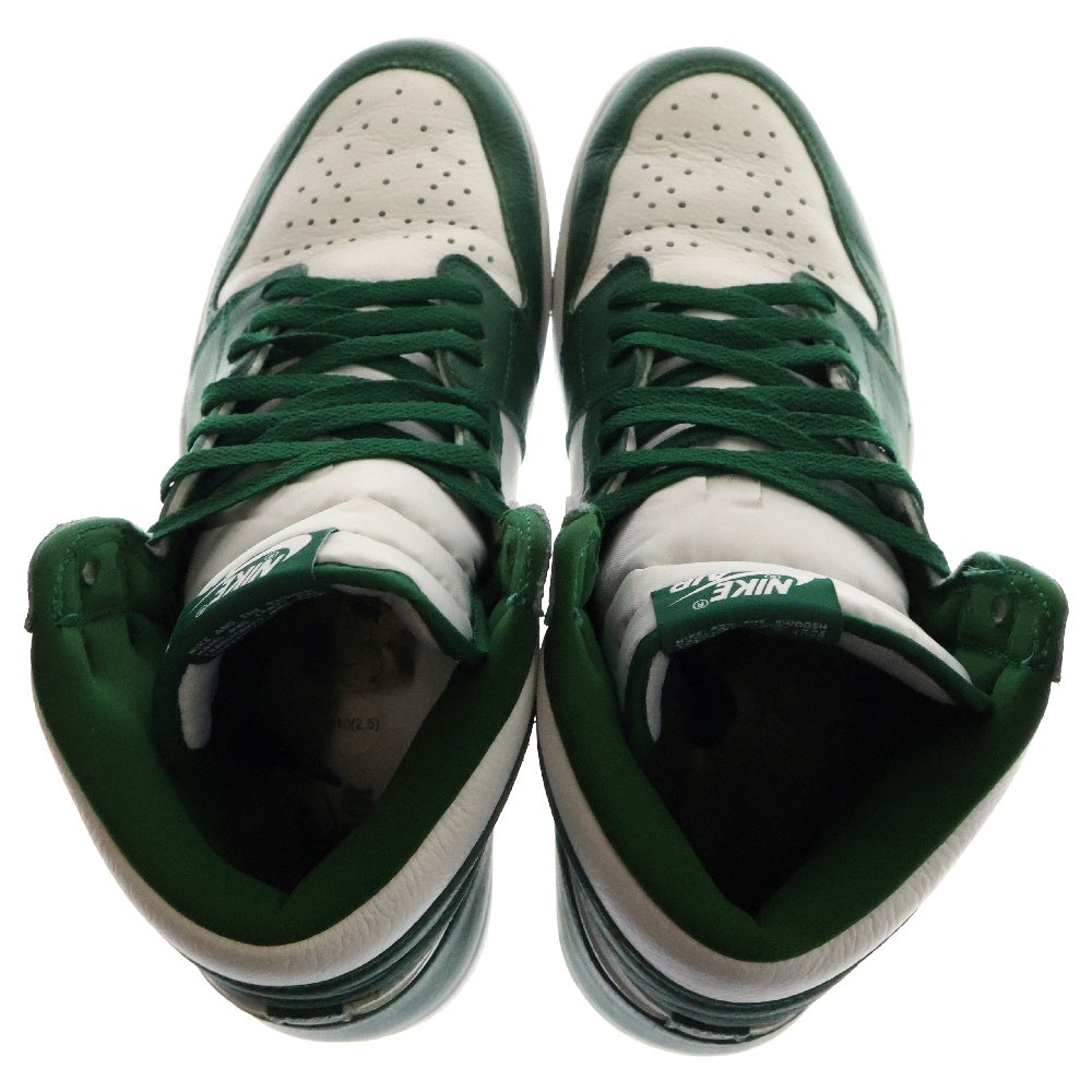 NIKE(ナイキ) AIR JORDAN 1 RETRO HIGH OG DZ5485-303 エアジョーダン1 ハイカットスニーカー US13/31cm ホワイト/グリーン