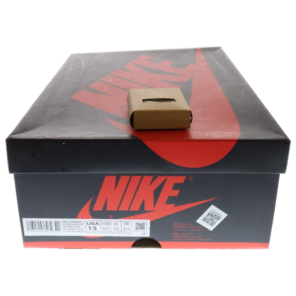 NIKE(ナイキ) AIR JORDAN 1 RETRO HIGH OG DZ5485-303 エアジョーダン1 ハイカットスニーカー US13/31cm ホワイト/グリーン