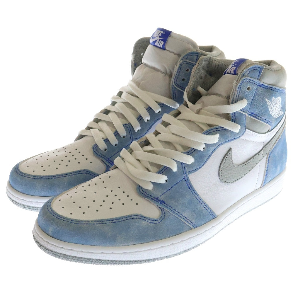 NIKE(ナイキ) AIR JORDAN 1 RETRO HIGH OG HYPER ROYAL エアジョーダン 1 ハイパーロイヤル ハイカットスニーカー ホワイト/ブルー US13/31cm 555088-402