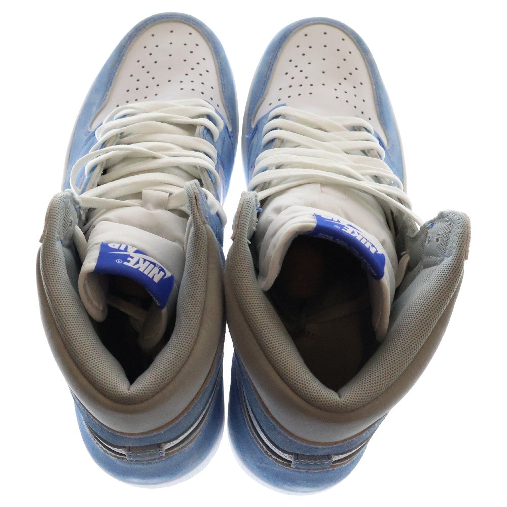 NIKE(ナイキ) AIR JORDAN 1 RETRO HIGH OG HYPER ROYAL エアジョーダン 1 ハイパーロイヤル ハイカットスニーカー ホワイト/ブルー US13/31cm 555088-402