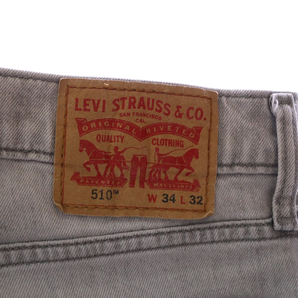 Levi's(リーバイス) 510 デニムパンツ グレー PC9-05510-1160