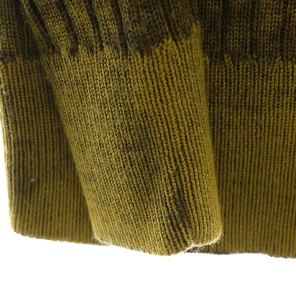 DIESEL(ディーゼル) K-ANDELERO CREWNECK KNIT SHIRT クルーネック ニットシャツ A09474 ONHAH 5KK イエロー