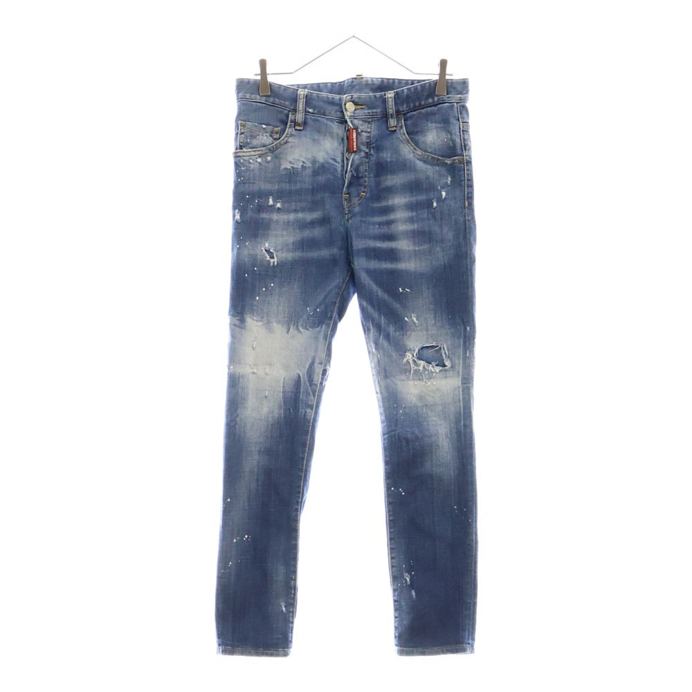 DSQUARED2(ディースクエアード) 17SS kater Jean スケータージーンズ S74LB0603 インディゴ