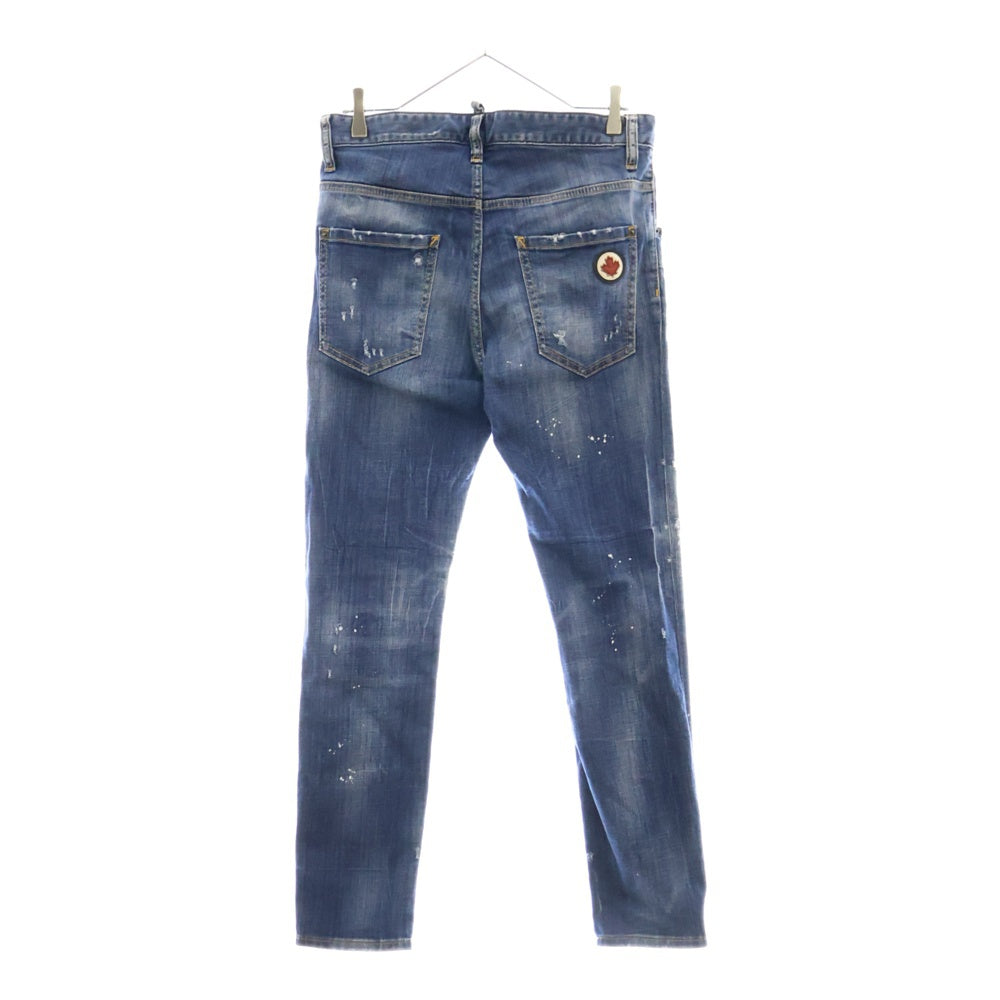 DSQUARED2(ディースクエアード) 17SS kater Jean スケータージーンズ S74LB0603 インディゴ