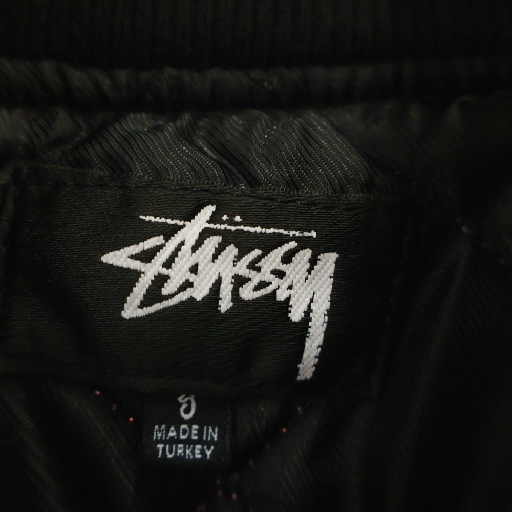 STUSSY(ステューシー) 22AW ×LUCIEN SMITH Tigris Canvas Bomber Jacket ルシアンスミス チグリス キャンバス ボンバージャケット アウター パープル 115666