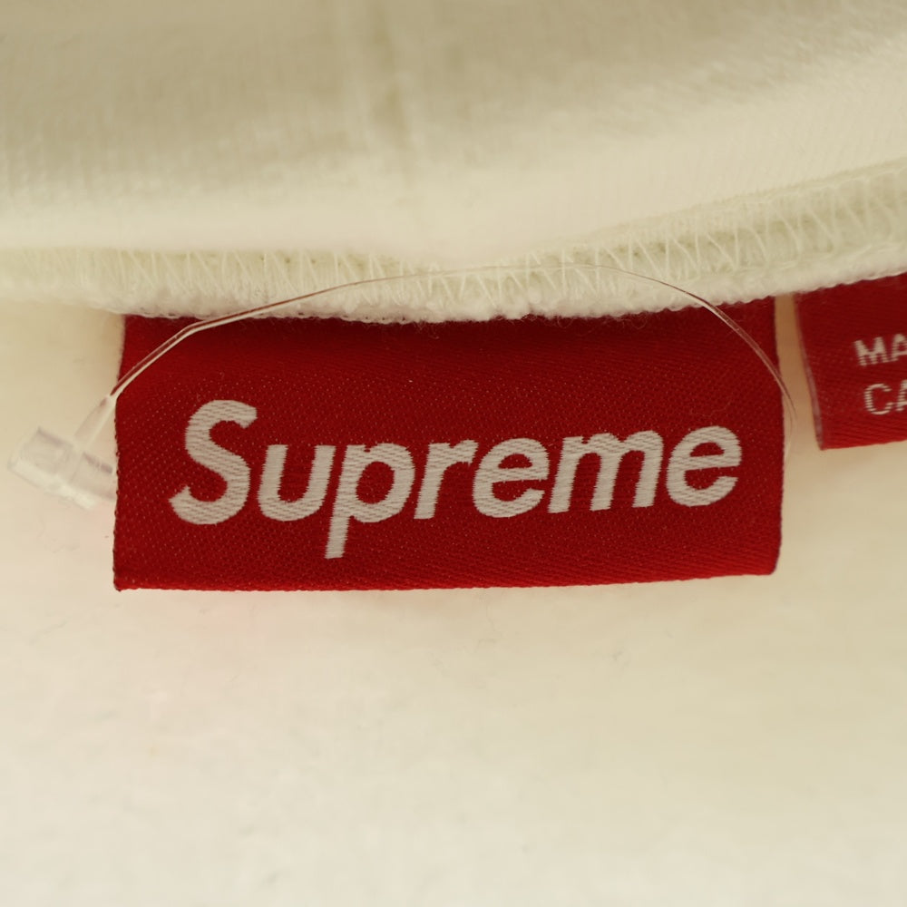 SUPREME(シュプリーム) 25SS Multi S Logo Hooded Sweatshirt フードロゴ刺繍 プルオーバーパーカー ホワイト