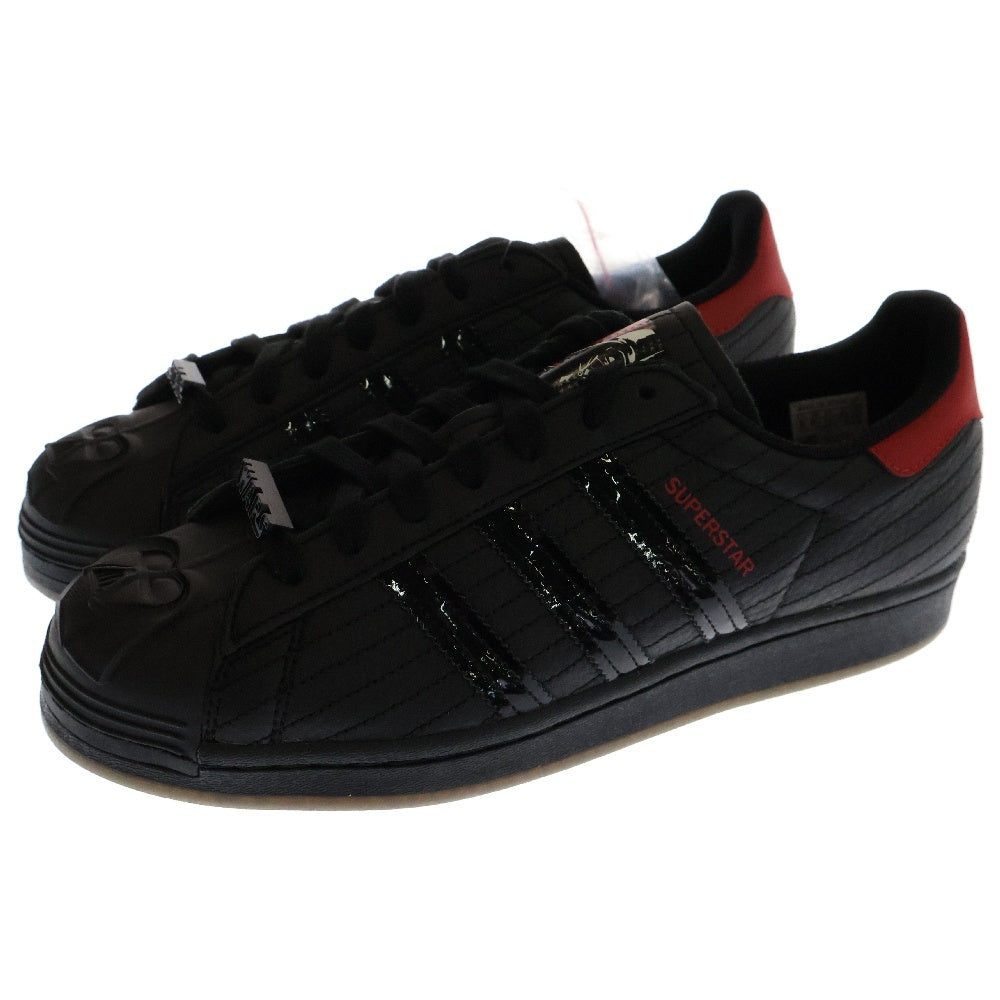 adidas(アディダス) ×STAR WARS SUPERSTAR DARTH VADER ×スターウォーズ スーパースター ローカットスニーカー ブラック FX9302 US9/27.0cm