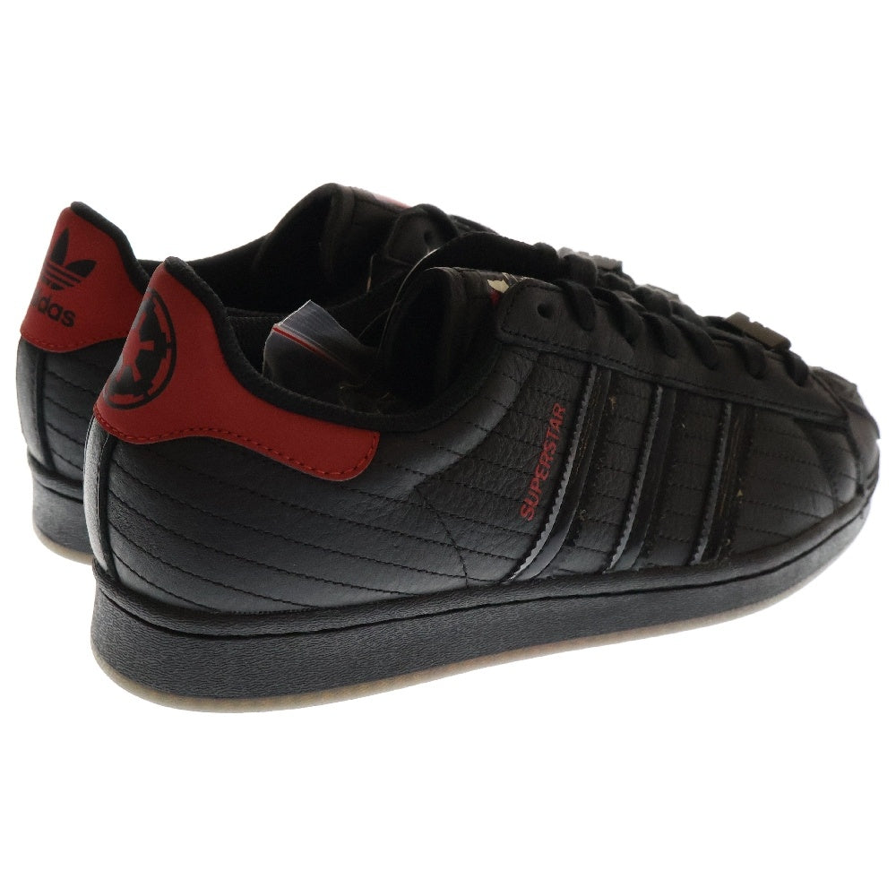 adidas(アディダス) ×STAR WARS SUPERSTAR DARTH VADER ×スターウォーズ スーパースター ローカットスニーカー ブラック FX9302 US9/27.0cm