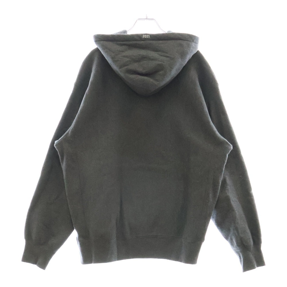 SUPREME(シュプリーム) 21AW Box Logo Hooded Sweatshirt ボックスロゴ フーデッド スウェットシャツ チャコールグレー