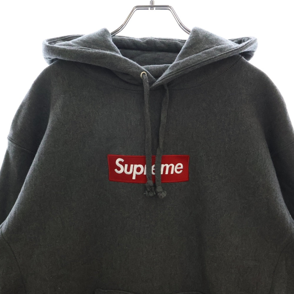 SUPREME(シュプリーム) 21AW Box Logo Hooded Sweatshirt ボックスロゴ フーデッド スウェットシャツ チャコールグレー