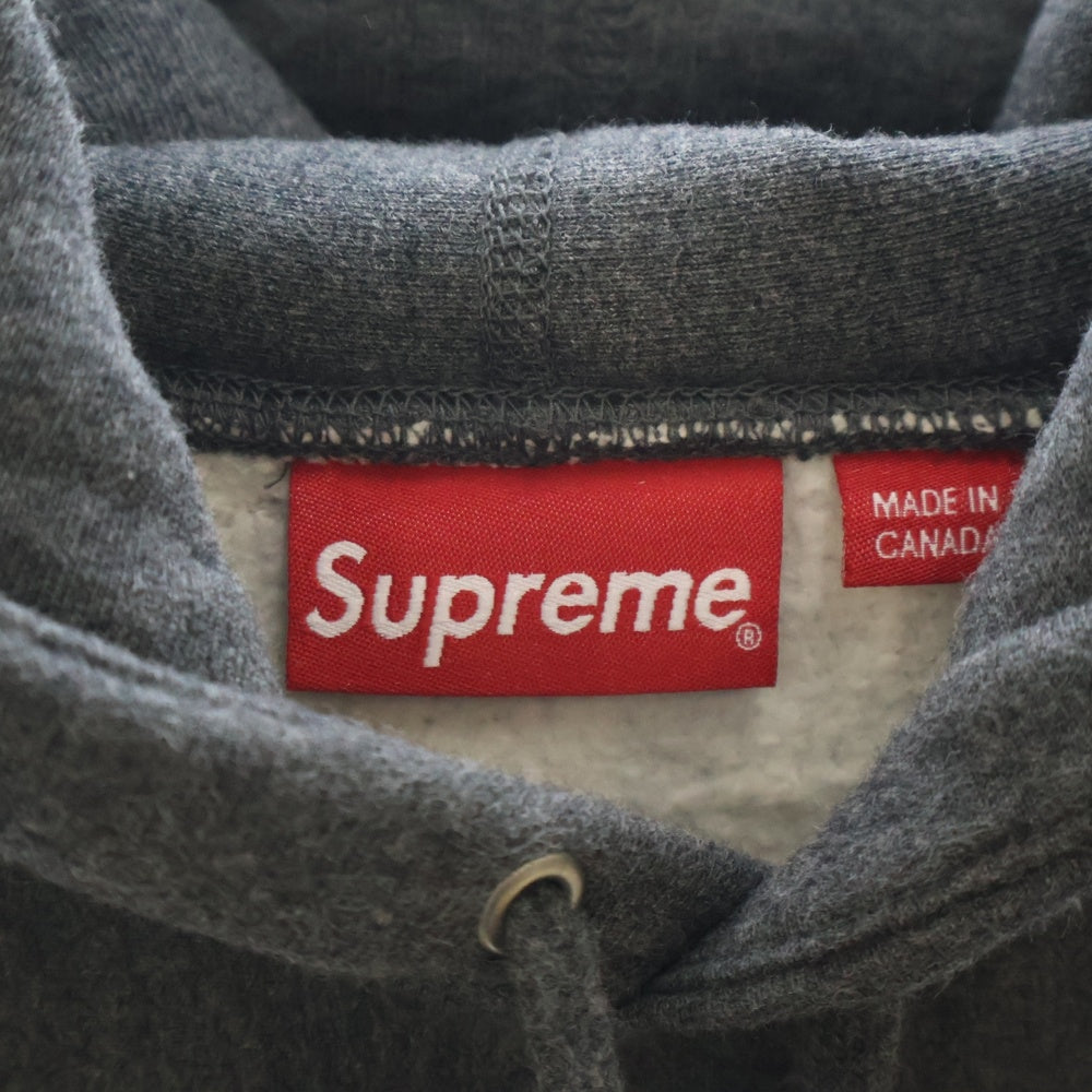 SUPREME(シュプリーム) 21AW Box Logo Hooded Sweatshirt ボックスロゴ フーデッド スウェットシャツ チャコールグレー