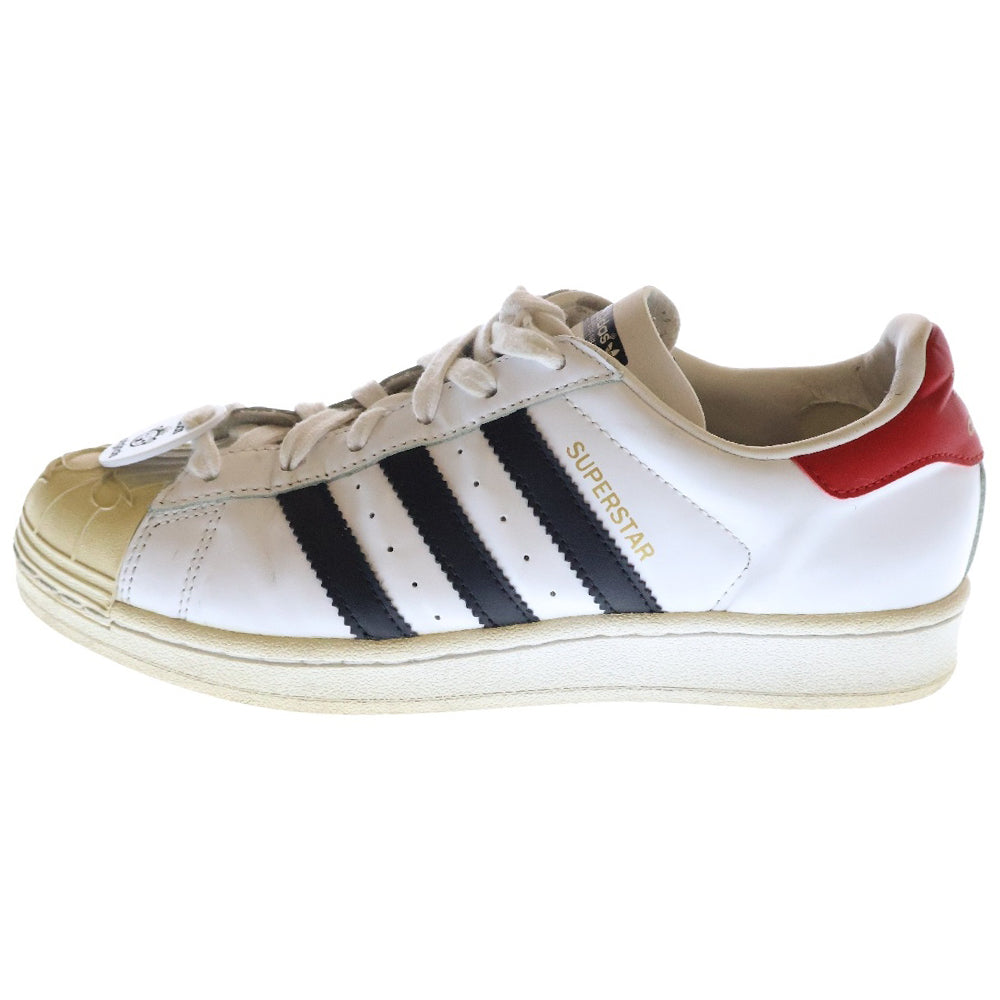 adidas(アディダス) SUPERSTAR NIGO BEARFOOT スーパースター ニゴー ベアフット ローカットスニーカー S75552 ホワイト US6/24cm