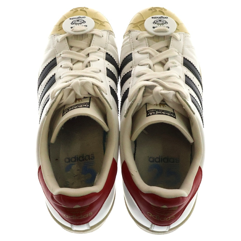 adidas(アディダス) SUPERSTAR NIGO BEARFOOT スーパースター ニゴー ベアフット ローカットスニーカー S75552 ホワイト US6/24cm