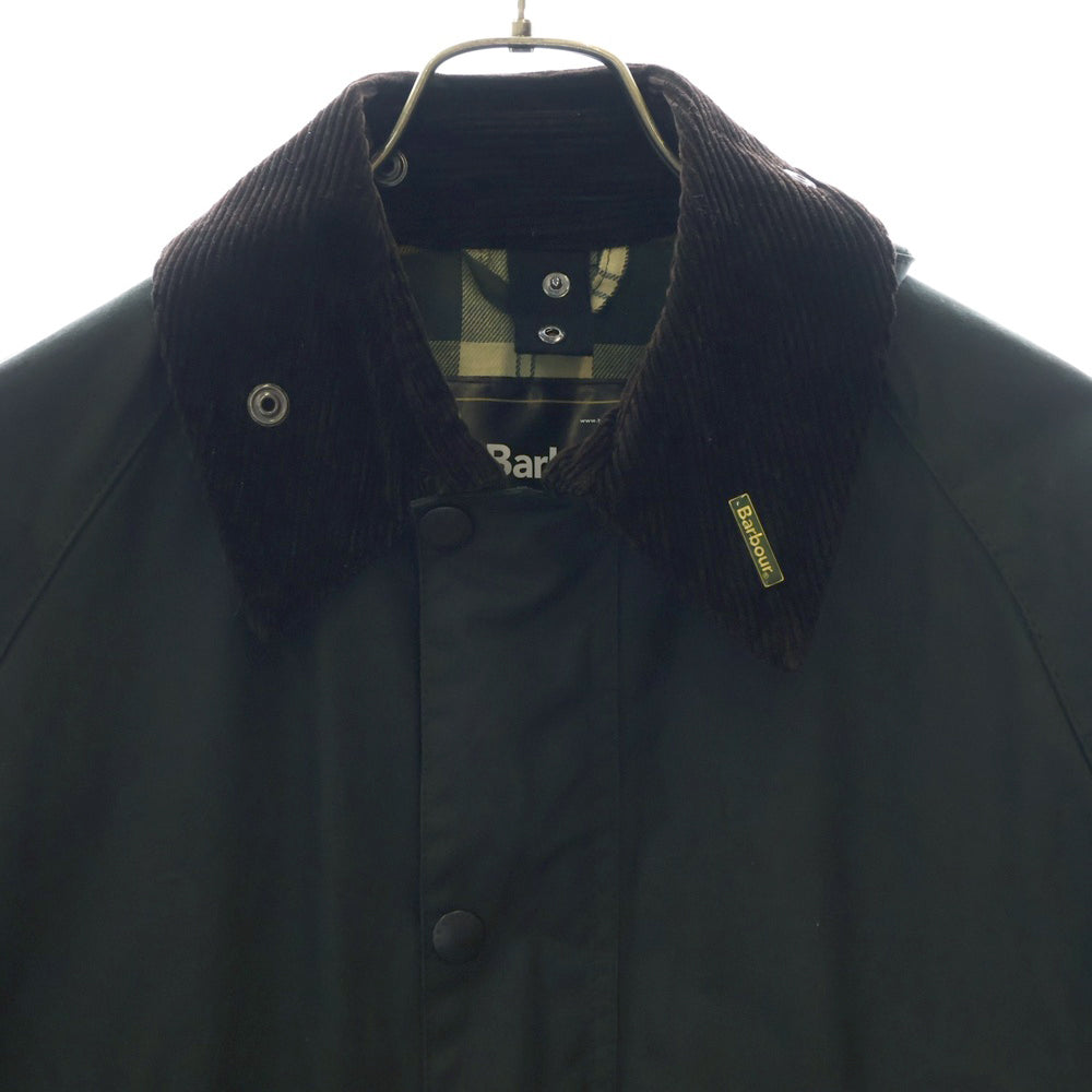 Barbour(バブアー) ワックスコーティング ラグランスリーフ ジャケット MWX0018SG91 カーキ