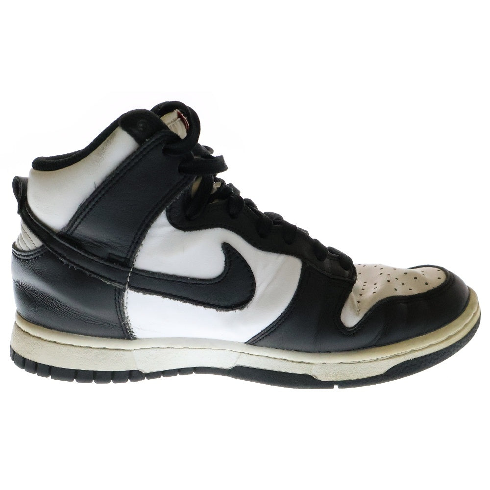 NIKE(ナイキ) WMNS DUNK HIGH DD1869-103 ウィメンズ ダンクハイ ハイカットスニーカー ホワイト/ブラック US7/24.0cm
