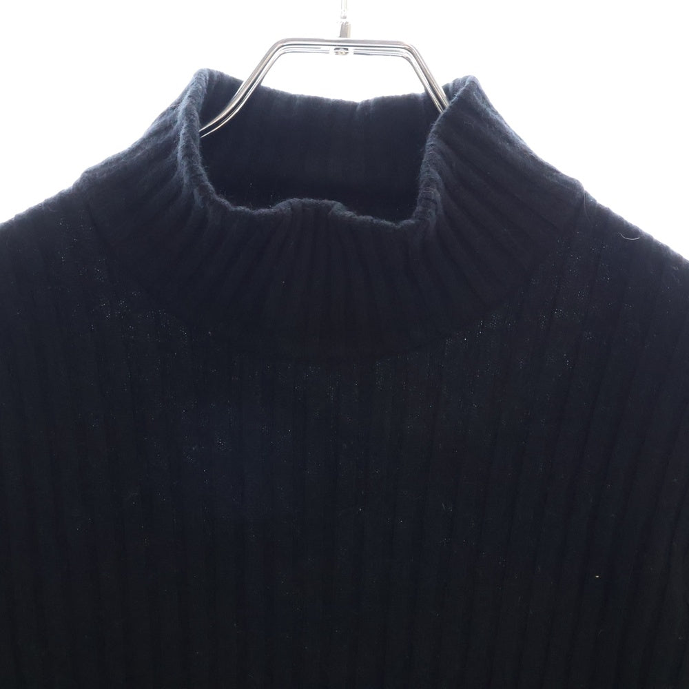 CHANEL(シャネル) 96A ショルダーパッチ タートルネック カシミヤニットセーター ブラック レディース P08783V00314