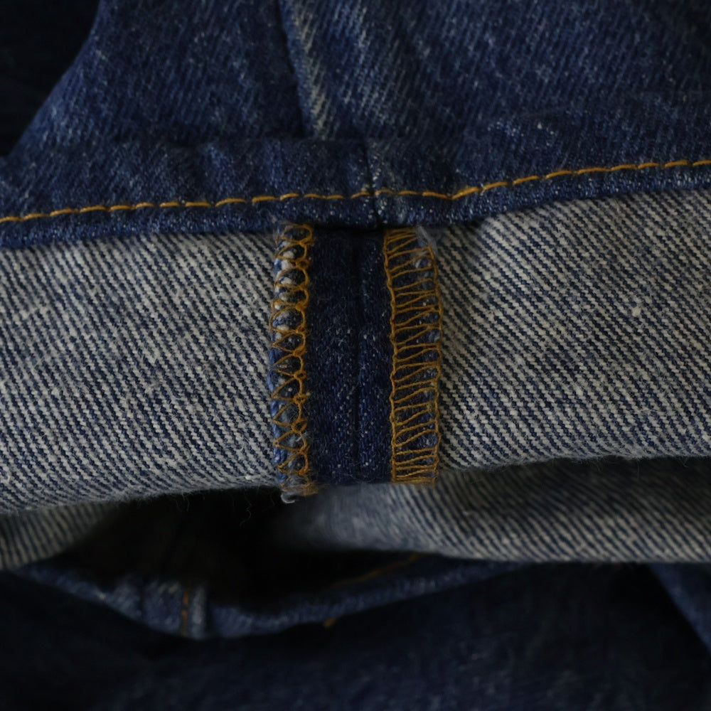 Levi's(リーバイス) 80S 501-0015 ボタン裏653 スモールeタブ ストレートデニムパンツ インディゴ