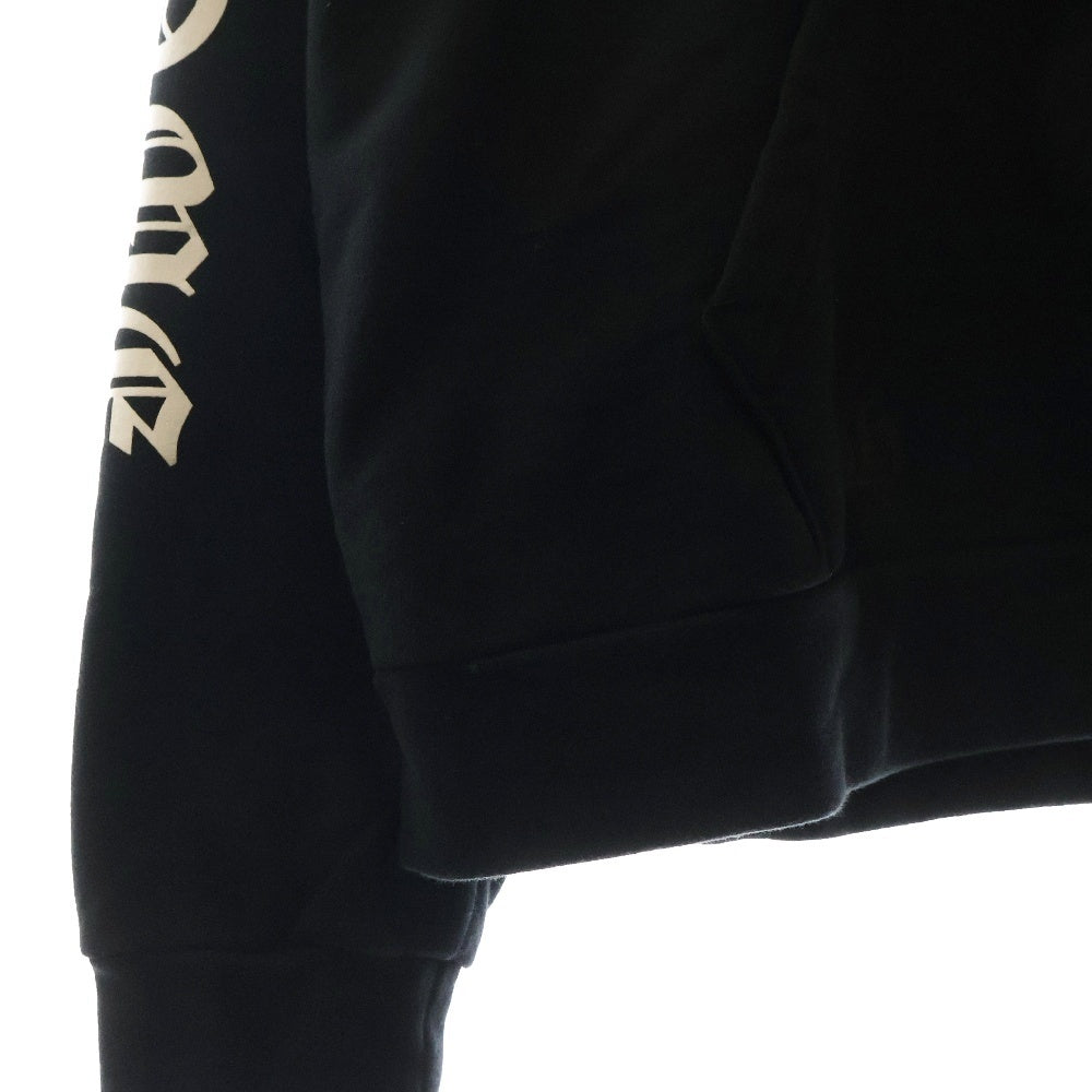 CHROME HEARTS(クロムハーツ) SWTSHRT PLVR アームロゴプリント プルオーバーパーカー ブラック